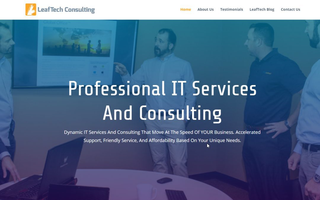 New LeafTech Consulting Website Launched