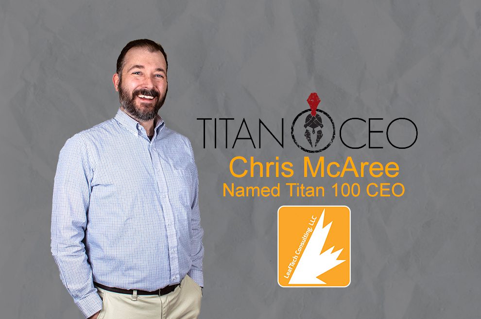 LeafTech’s CEO honored as Titan 100