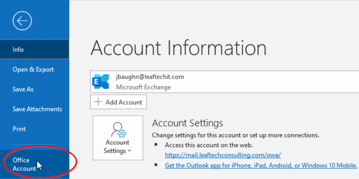 Training Materials – Microsoft 365 - Signing Out of Microsoft 365